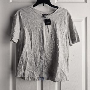 Club Monaco Heather Gray Vallah Top Tricot Short Sleeve Top Size XS/TP